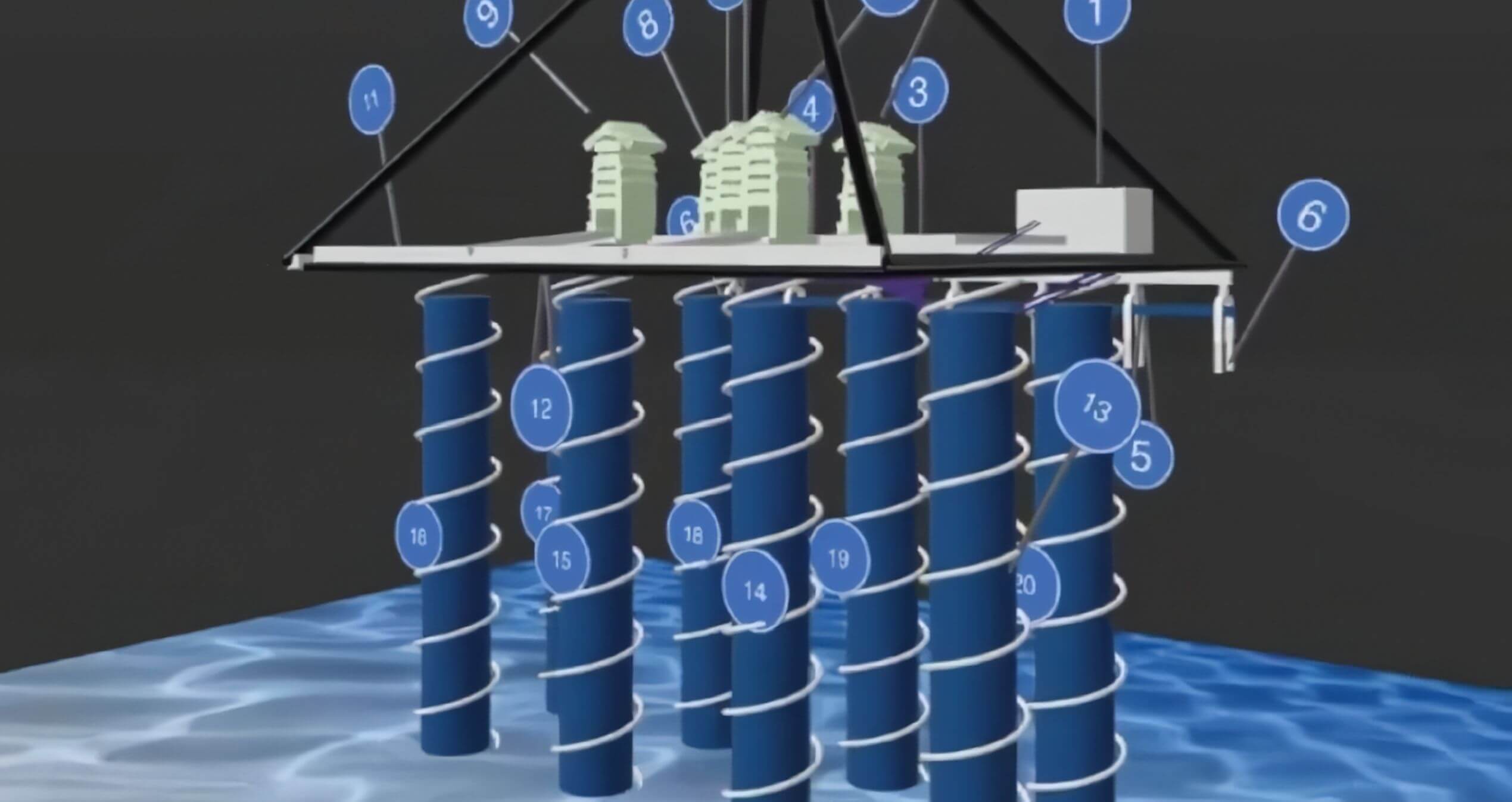 Pyramids Hidden Structure