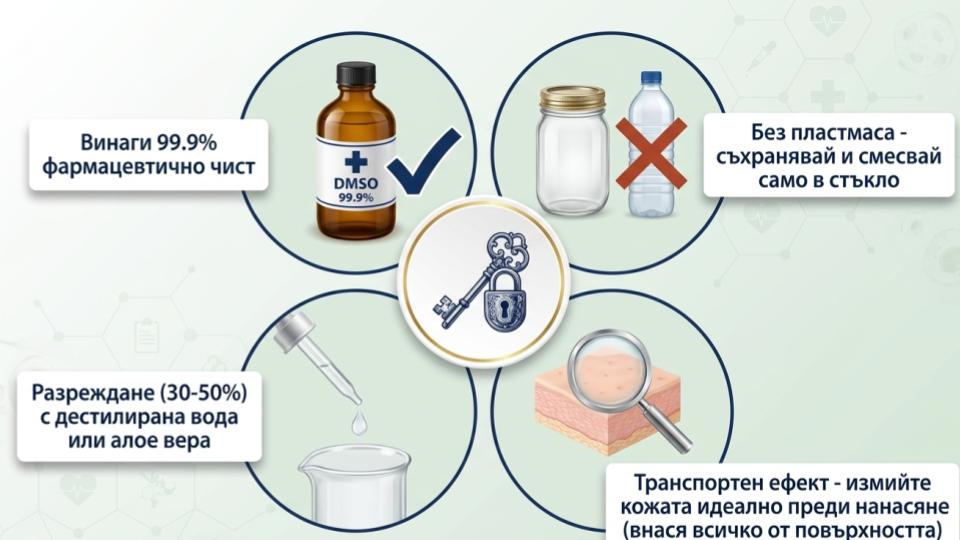 БЕЗОПАСНОСТ, ДОЗИРОВКА И ПРАВИЛНО СЪХРАНЕНИЕ