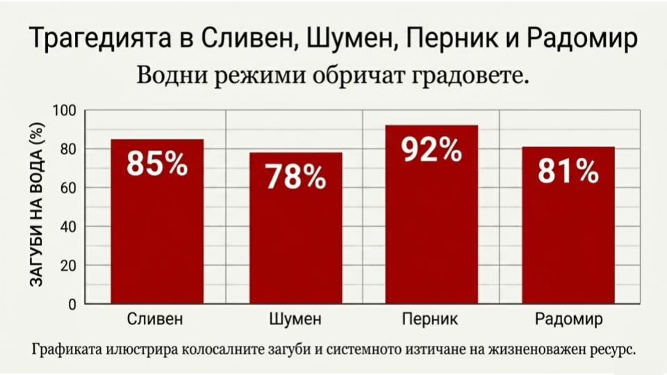 ТРАГЕДИЯТА В СЛИВЕН, ШУМЕН, ПЕРНИК И РАДОМИР