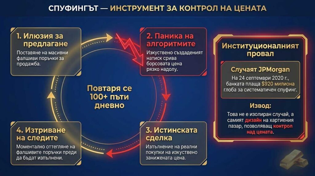 Спуфингът и механизмът на манипулация