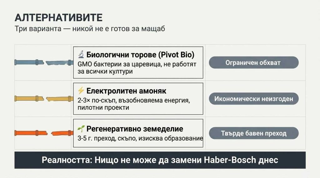 Алтернативите пред световното земеделие