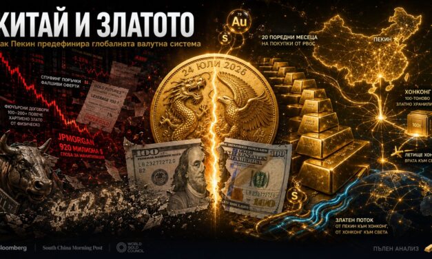 КИТАЙ, ЗЛАТОТО И КРАЯТ НА ФИАТНИТЕ ПАРИ