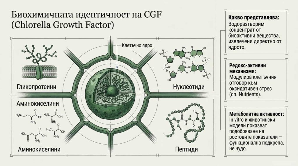 CHLORELLA GROWTH FACTOR: КАКВО КАЗВАТ ИЗСЛЕДВАНИЯТА